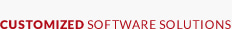 Customized Software Solutions